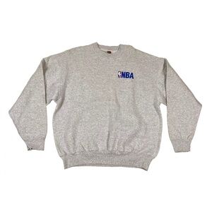 Vintage Fruit of the Loom Heavy Crewneck Sweatshirt NBA Logo